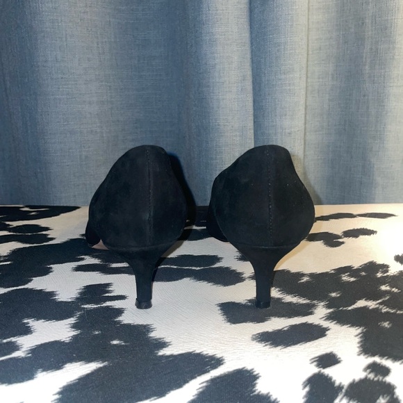 J. Crew Black Suede Heels - Picture 4 of 7